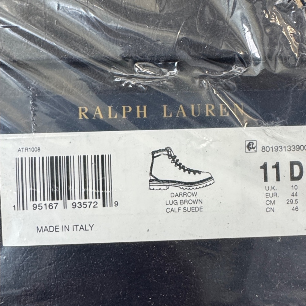 Ralph Lauren purple label Darrow log brown boots brand new. $1895 - Picture 4 of 5